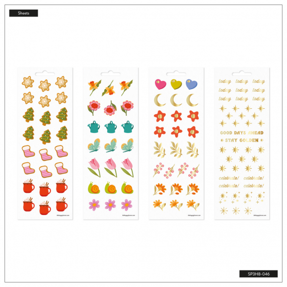 Year To Grow - 8 Sticker Sheets
