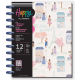 Happy In Paris - Big Vertical Happy Planner - 12 mnd