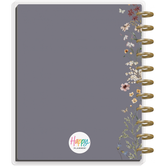 Wild Fields - Big Vertical Happy Planner - 12 mnd