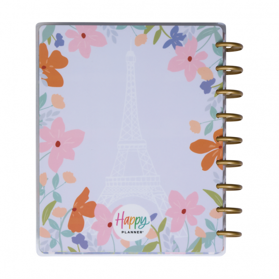 Happy in Paris - Classic Vertical Happy Planner - 12 mnd