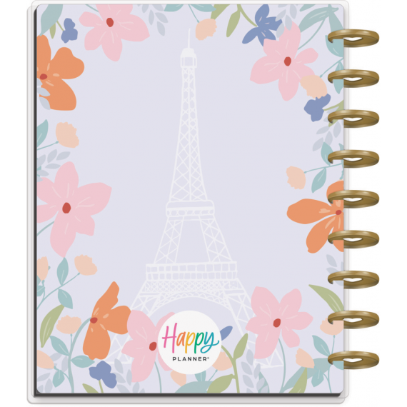 Happy in Paris - Classic Vertical Happy Planner - 12 mnd