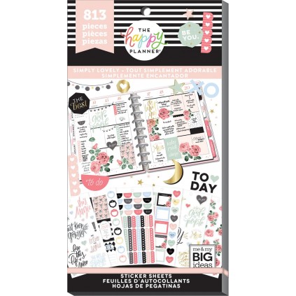Simply Lovely - Value Pack Stickers