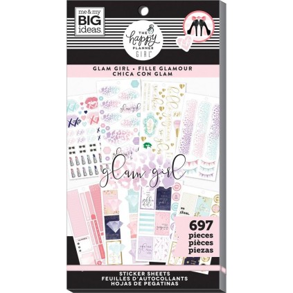 Glam Girl -  Value Pack Stickers