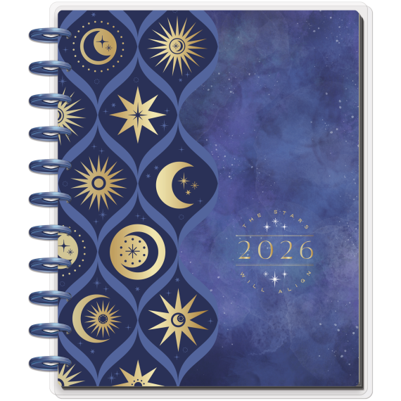 Star Signs - Big Vertical 12 Month Dated Planner