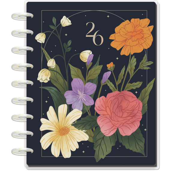 Dark Garden - Classic Dashboard 12 Month Dated Planner