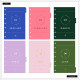 Autumn Hues - Mini Dashboard 12 Month Dated Planner