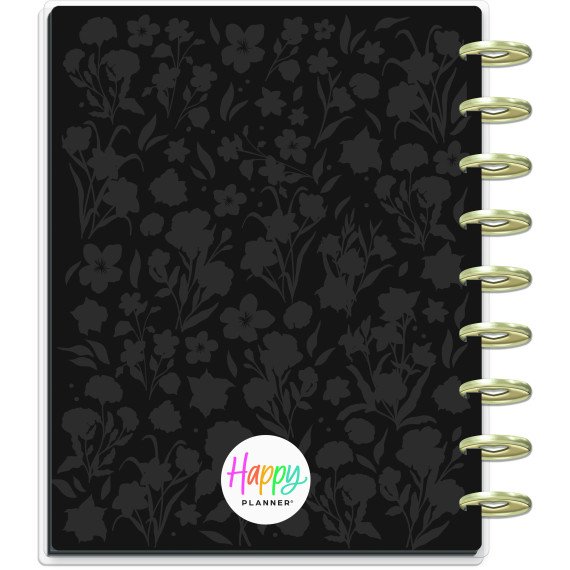 Dark Garden - Classic Vertical 12 Month Deluxe Dated Planner