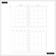 Dark Garden - Classic Vertical 12 Month Deluxe Dated Planner
