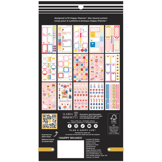 Summer Charm - Classic 30 Sheet Sticker Value Pack