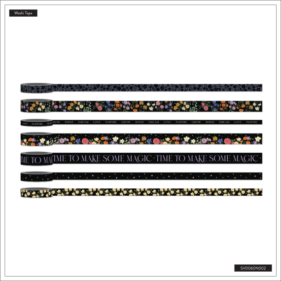 Dark Garden - Washi Tape