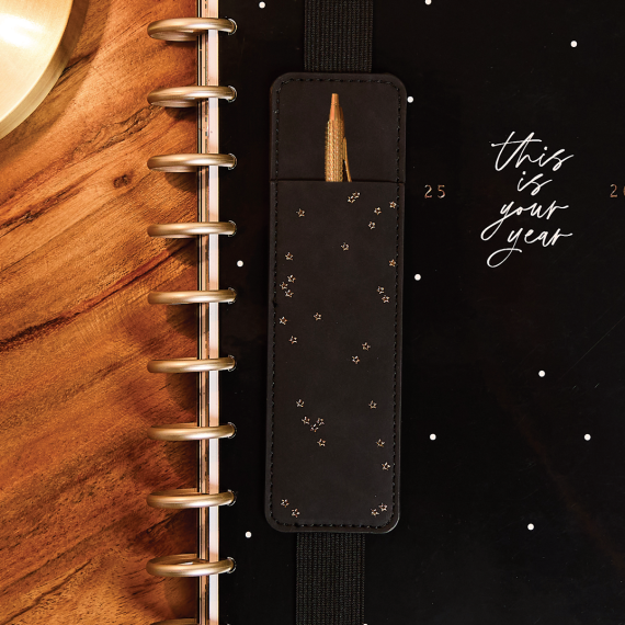 Dainty Neutrals - Vegan Leather Slim Pen Holder