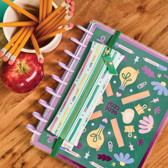 Pawsitive Teacher - Vegan Leather Slim Pen Pouch