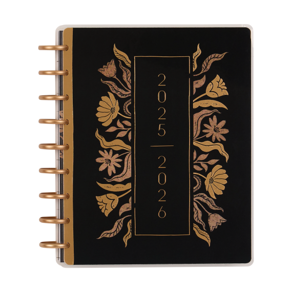 Krafted Florals - Classic Dashboard 18 Month Dated Planner