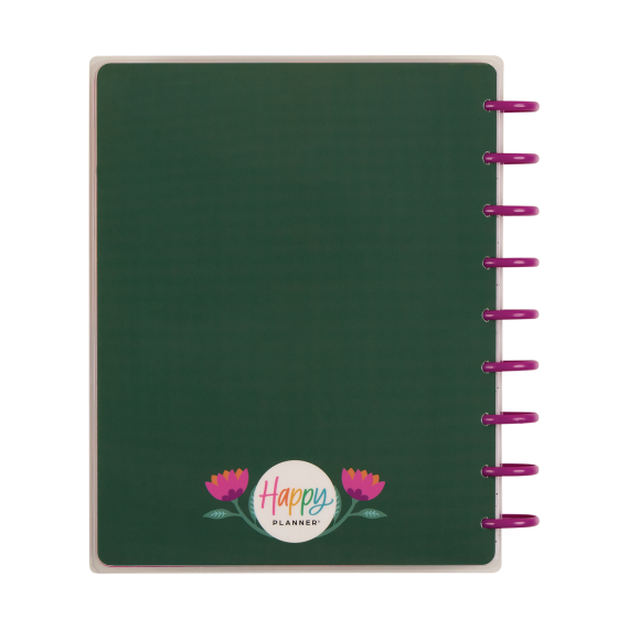 Mystic Blooms - Classic Horizontal 18 Month Dated Planner