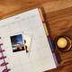 Mystic Blooms - Classic Horizontal 18 Month Dated Planner