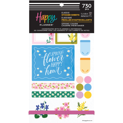 Spring Charm - Classic 30 Sheet Sticker Value Pack