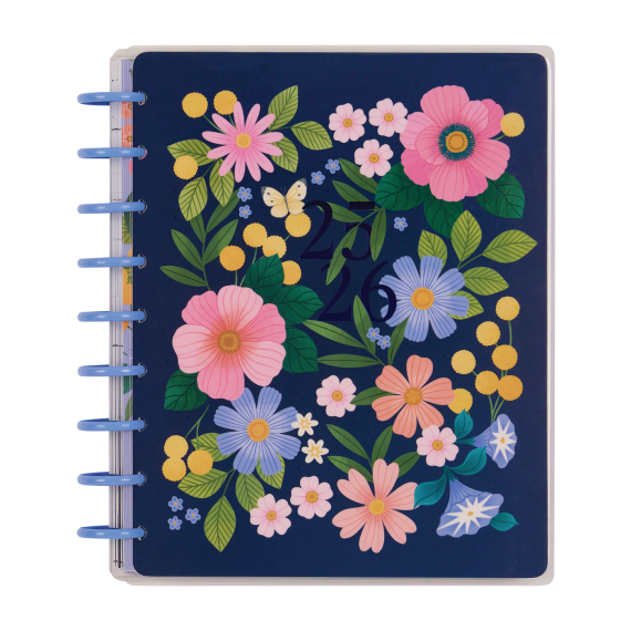 Midnight Meadow - Classic Vertical 18 Month Dated Planner