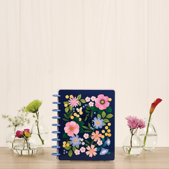 Midnight Meadow - Classic Vertical 18 Month Dated Planner