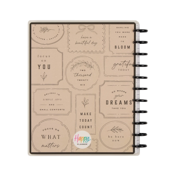 Heritage Charm - Big Dashboard  12 Month Dated Planner