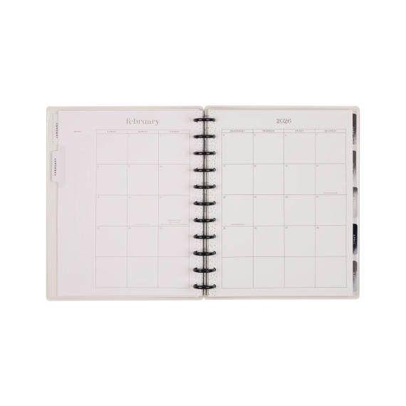 Heritage Charm - Big Dashboard  12 Month Dated Planner