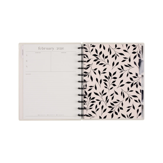 Heritage Charm - Big Dashboard  12 Month Dated Planner