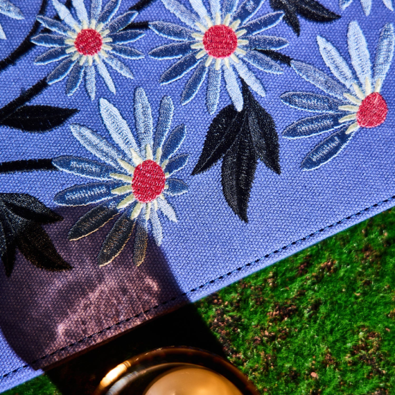 Florescent Embroidery - Classic Vertical Dated Planner