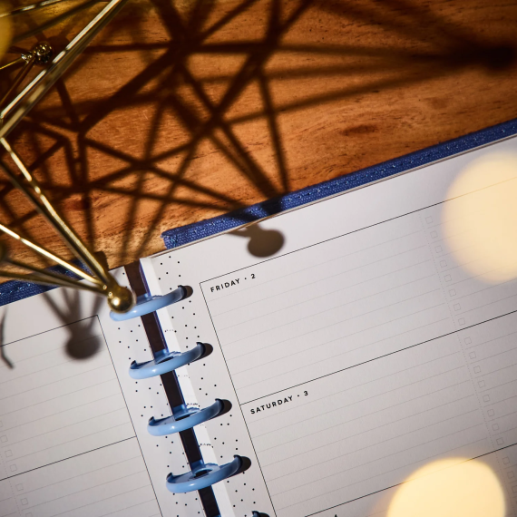 Star Signs - Classic Horizontal Embriodery Dated Planner