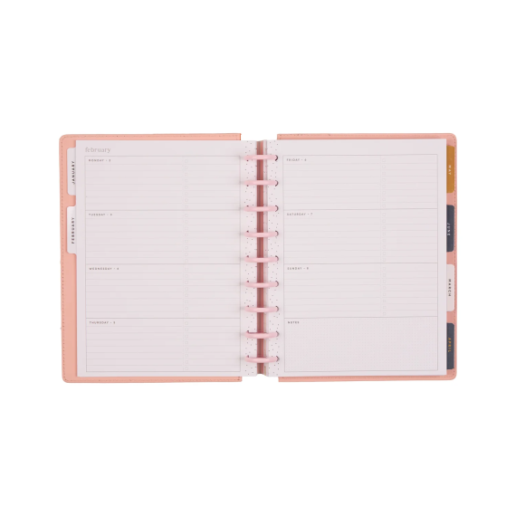 Pop Splash Patchwork - Classic Horizontal Vegan Planner