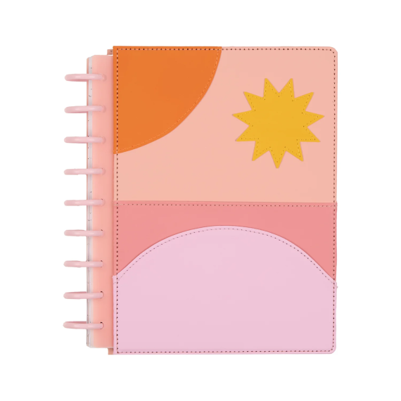 Pop Splash Patchwork - Classic Horizontal Vegan Planner