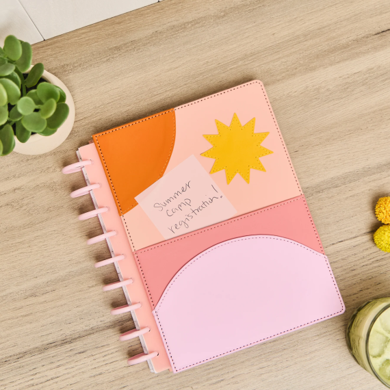 Pop Splash Patchwork - Classic Horizontal Vegan Planner
