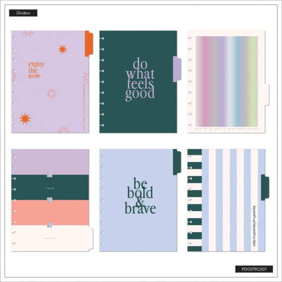 Soft Pop - Classic Dashboard Undated Planner