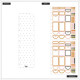 Vintage Garden - Classic Dashboard Dated Planner - INTL