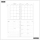 Vintage Garden - Classic Dashboard Dated Planner - INTL