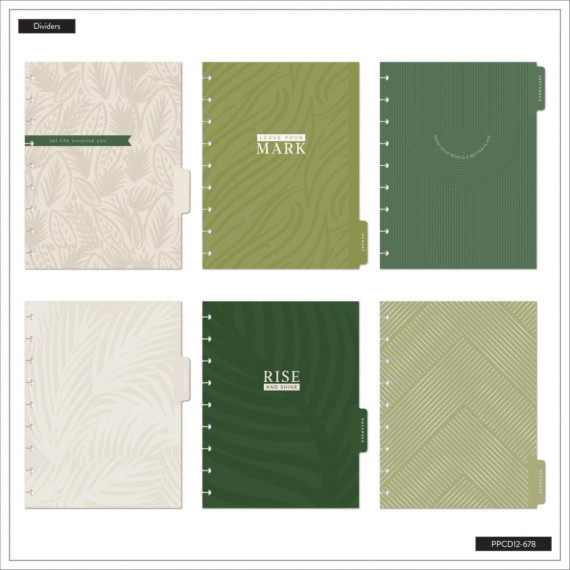 Natural State - Classic Dashboard Dated Planner - INTL