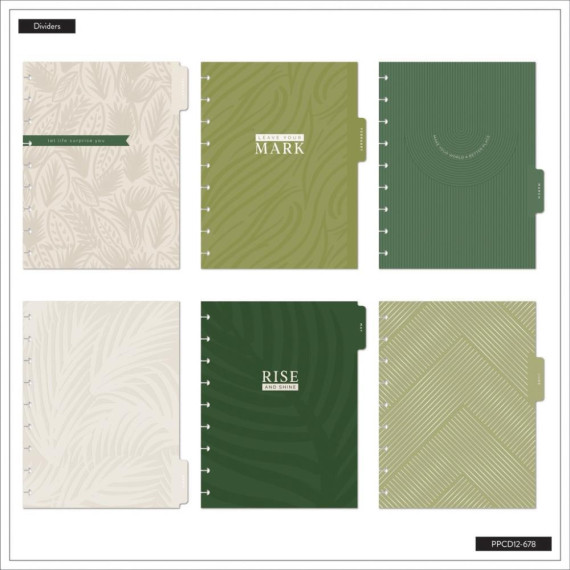 Natural State - Classic Dashboard Dated Planner - INTL