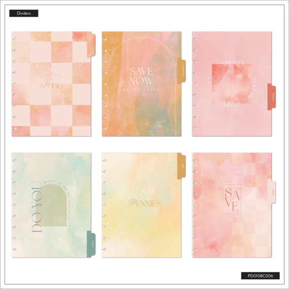 Textured Canvas - Classic Budget Planner