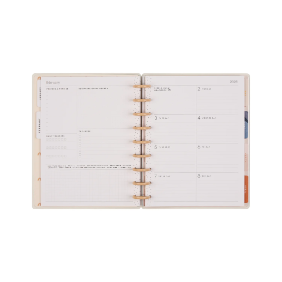 Watercolor Grace - Classic Faith Dated Planner