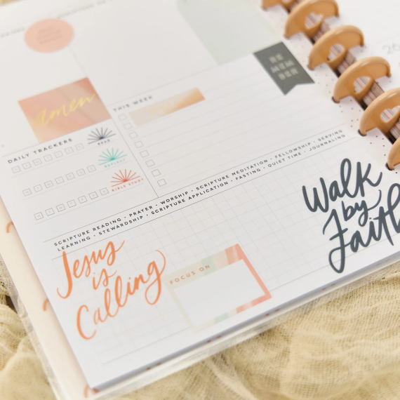 Watercolor Grace - Classic Faith Dated Planner