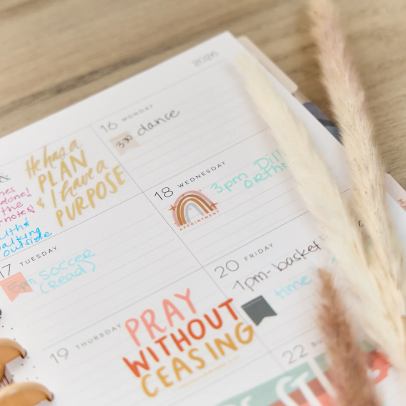 Watercolor Grace - Classic Faith Dated Planner