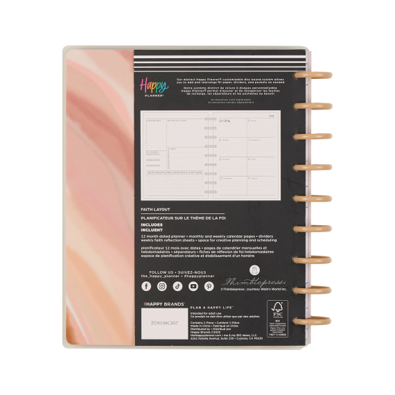 Watercolor Grace - Classic Faith Dated Planner