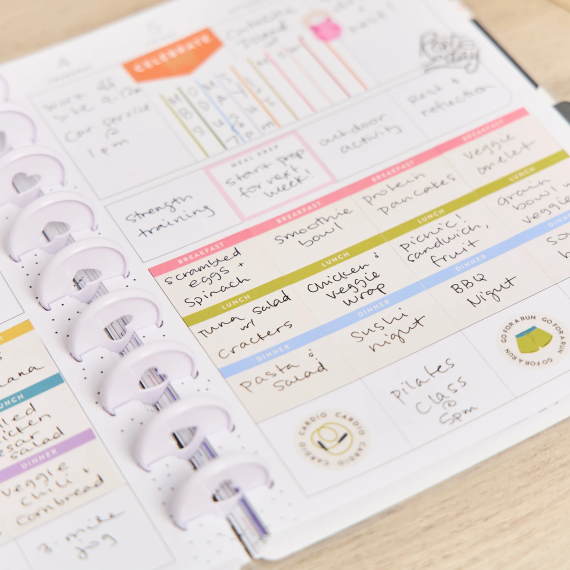 Fitness Icons - Classic Fitness Dated Planner