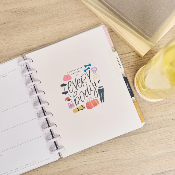 Fitness Icons - Classic Fitness Dated Planner