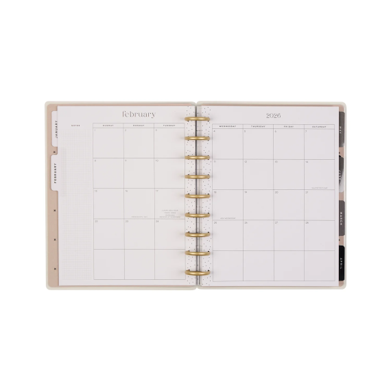 Heritage Charm - Classic Horizontal Dated Planner