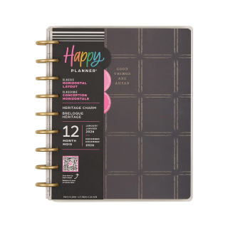Heritage Charm - Classic Horizontal Dated Planner