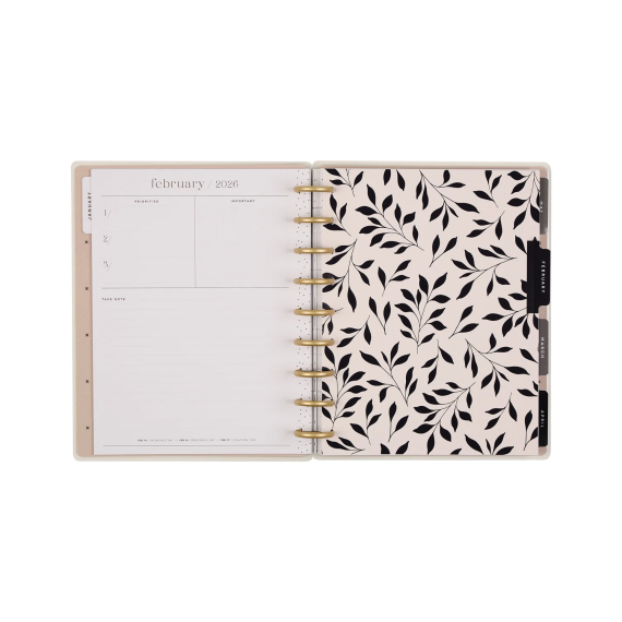 Heritage Charm - Classic Horizontal Dated Planner