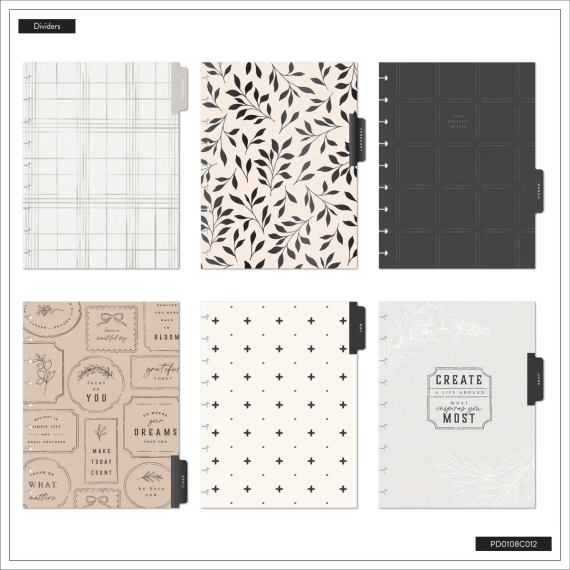 Heritage Charm - Classic Horizontal Dated Planner