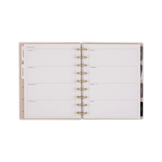 Heritage Charm - Classic Horizontal Dated Planner