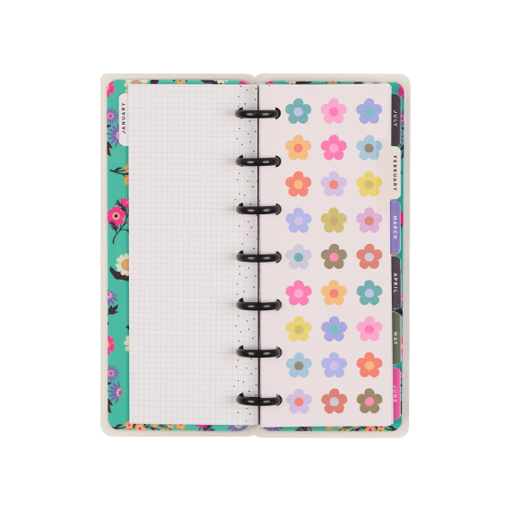 Florescent - Skinny Mini 12 Month Planner