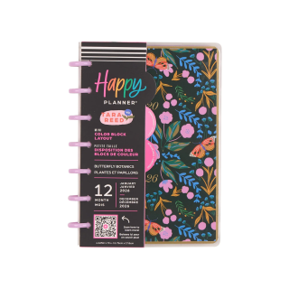 Butterfly Botanics - Mini Color Block Dated Happy Planner