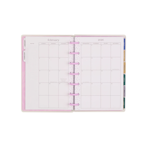 Butterfly Botanics - Mini Color Block Dated Happy Planner
